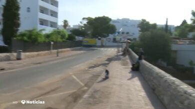El antes y el después del puente que le salvó la vida a una mujer en las inundaciones en Mallorca