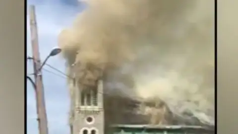 Incendio en Filadelfia Incendio en Filadelfia