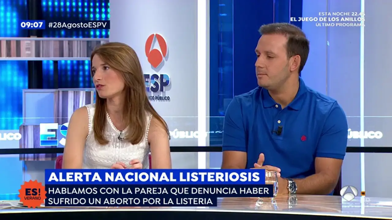 Habla la pareja que perdió a su bebé por listeria: "Empecé a sangrar y ya no había latido"