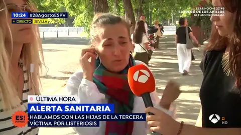 Tercera víctima mortal por listeria. hija_liesteria