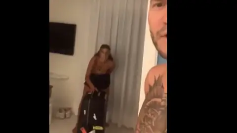 El polémico vídeo de Bendtner El polémico vídeo de Bendtner