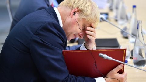 Boris Johnson, el primer ministro brit&aacute;nico
