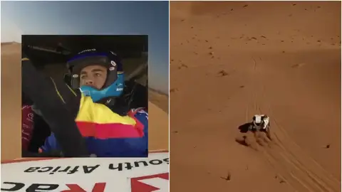 Fernando Alonso en la Duna 7 Fernando Alonso en la Duna 7