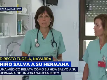 Un niño le salva la vida a su hermana de seis años tras atragantarse con un hielo Un niño le salva la vida a su hermana de seis años tras atragantarse con un hielo