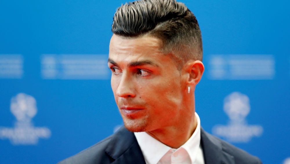 Cristiano Ronaldo, en el sorteo de la fase de grupos de la Champions League