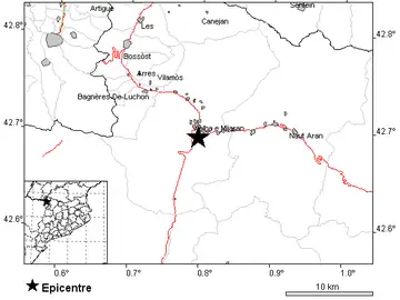 Terremoto Valle de Arán Terremoto Valle de Arán