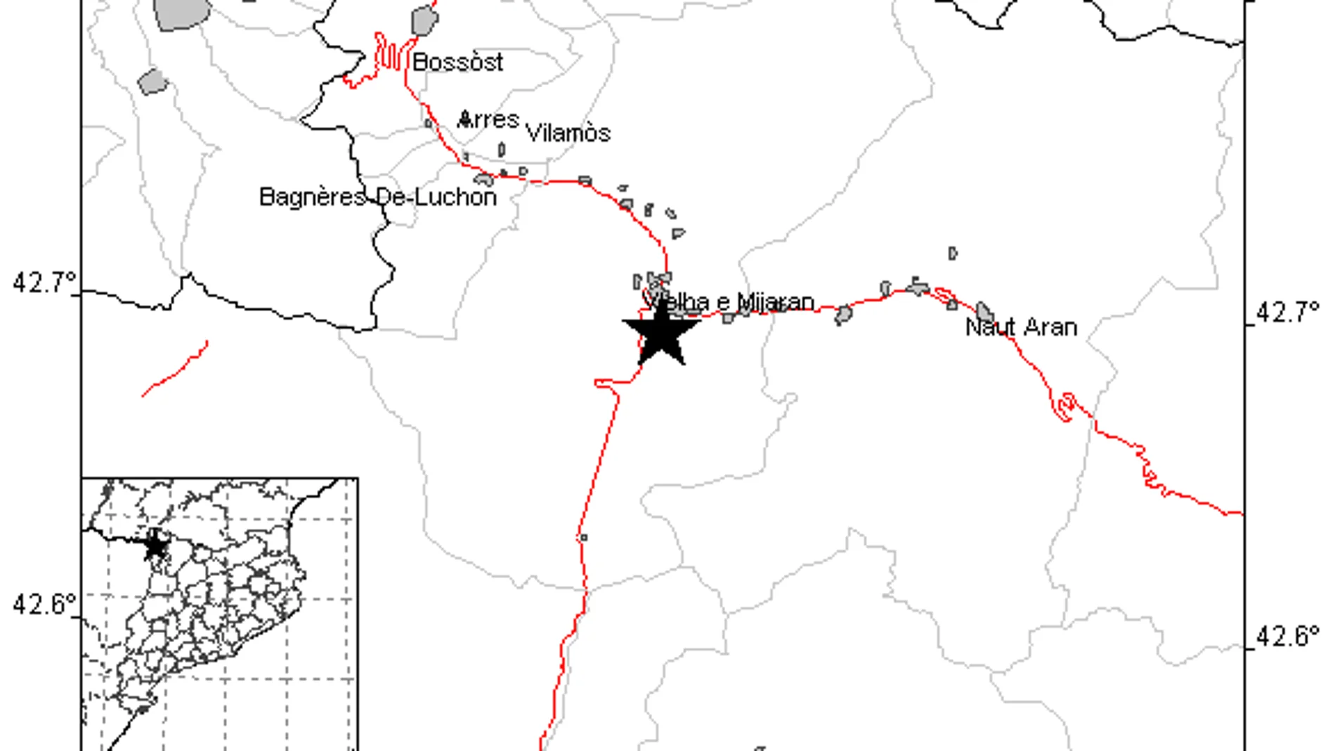 Terremoto Valle de Arán Terremoto Valle de Arán