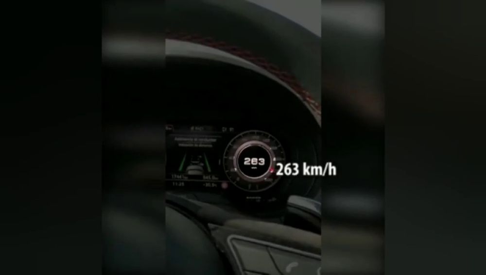 Pillan a un conductor conduciendo a 236 km/h en Barcelona