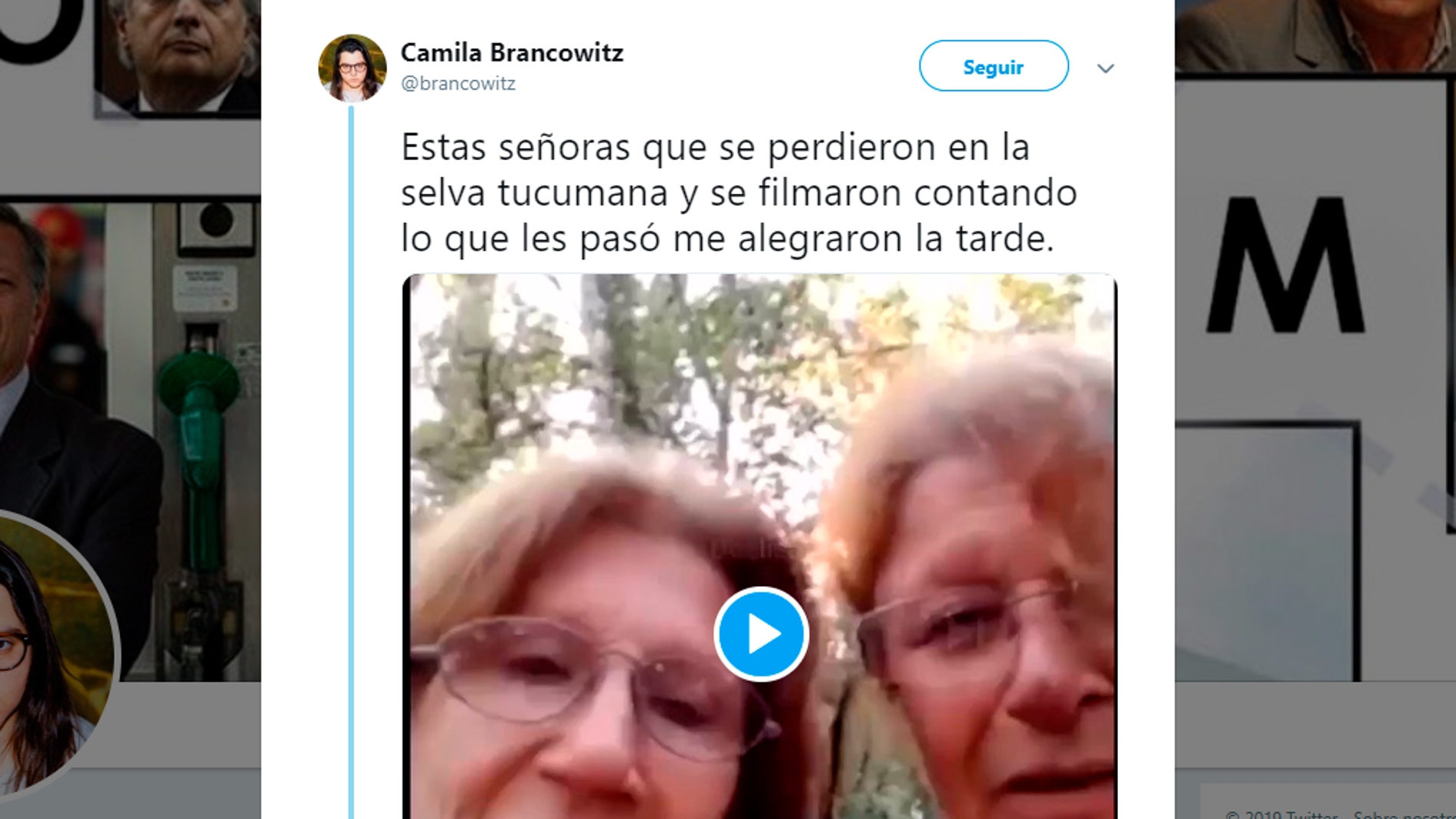 Vídeo de las dos hermanas perdidas