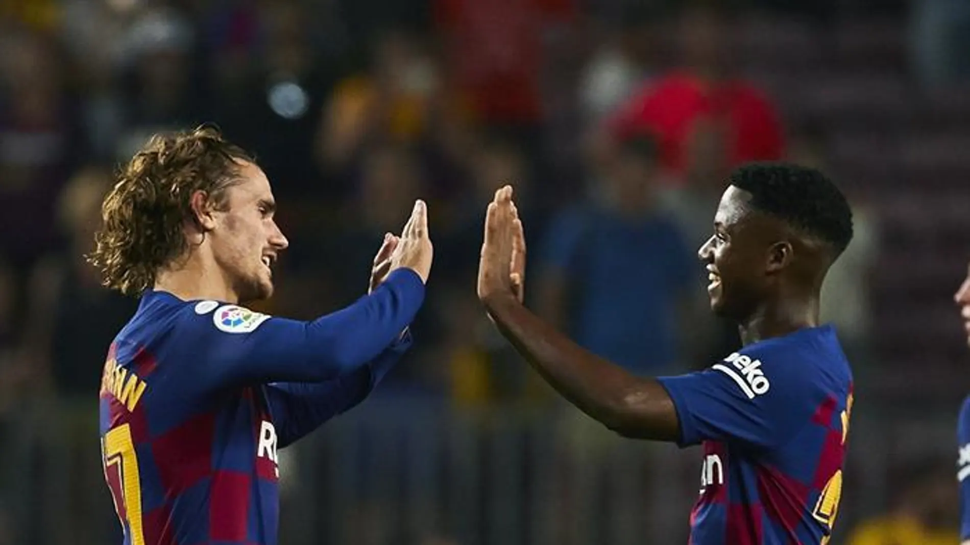 Griezmann y Dembelé Griezmann y Dembelé