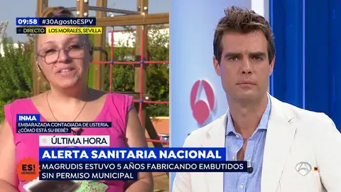 Crisis de la listeria. EMBARAZADA