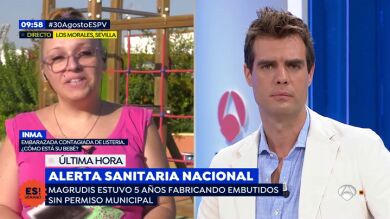 Una embarazada contagiada por listeria: 