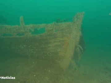 Encuentra intacto un barco hundido en 1875