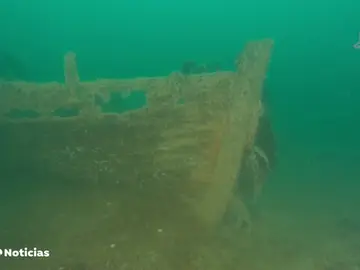 Encuentra intacto un barco hundido en 1875 Encuentra intacto un barco hundido en 1875