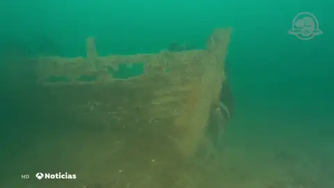 Encuentra intacto un barco hundido en 1875 Encuentra intacto un barco hundido en 1875