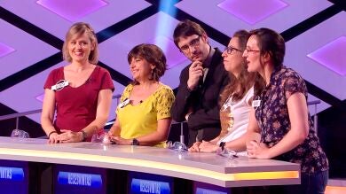 Las 'Recesvintas' eliminan a una concursante rival en '¡Boom!' por criticar el plato de un chef