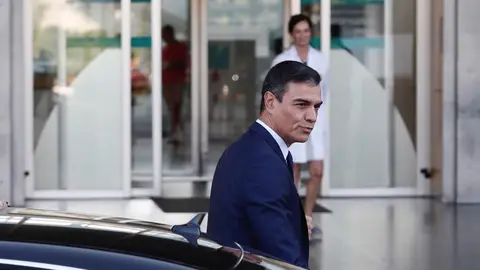 Visita de Sánchez al Rey Visita de Sánchez al Rey