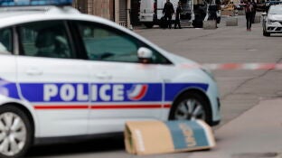 Un coche de polic&iacute;a en Francia, en una imagen de archivo