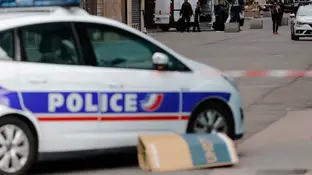 Un coche de policía en Francia, en una imagen de archivo Un coche de policía en Francia, en una imagen de archivo