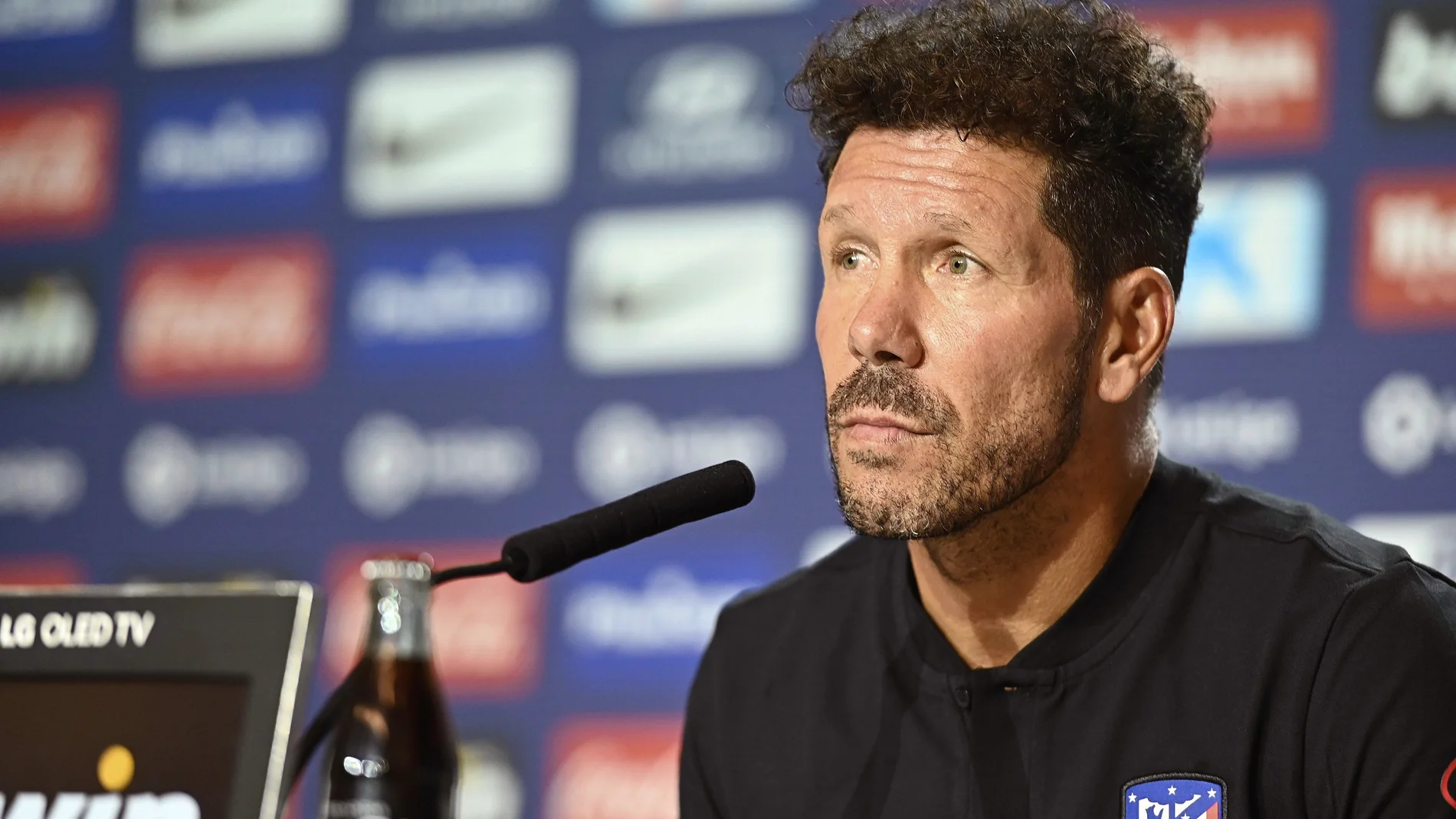 Simeone en rueda de prensa Simeone en rueda de prensa