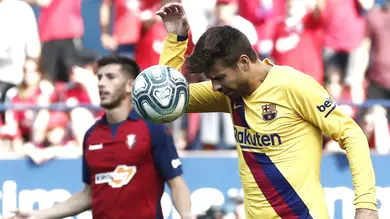 Gerard Piqué, tras el empate del Barça: Gerard Piqué, tras el empate del Barça: