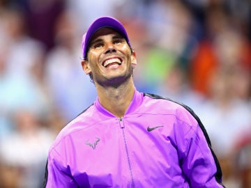 Rafa Nadal durante el US Open 