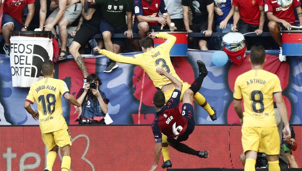 Empate entre Osasuna y FC Barcelona