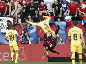 Empate entre Osasuna y FC Barcelona Empate entre Osasuna y FC Barcelona