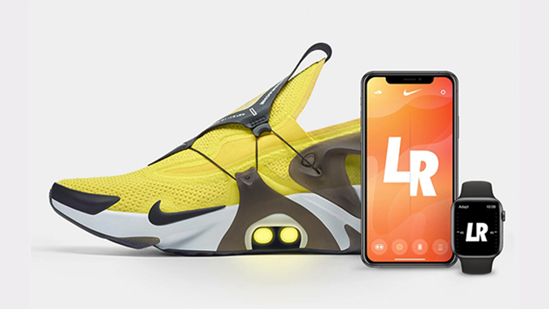 Nike crea una zapatilla con cordones que se atan a través de Siri Nike crea una zapatilla con cordones que se atan a través de Siri