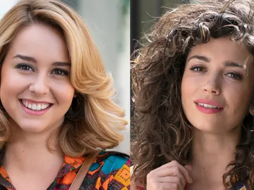 Luisita y Amelia en 'Amar es para siempre' Luisita y Amelia en 'Amar es para siempre'