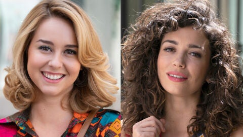 Luisita y Amelia en 'Amar es para siempre'