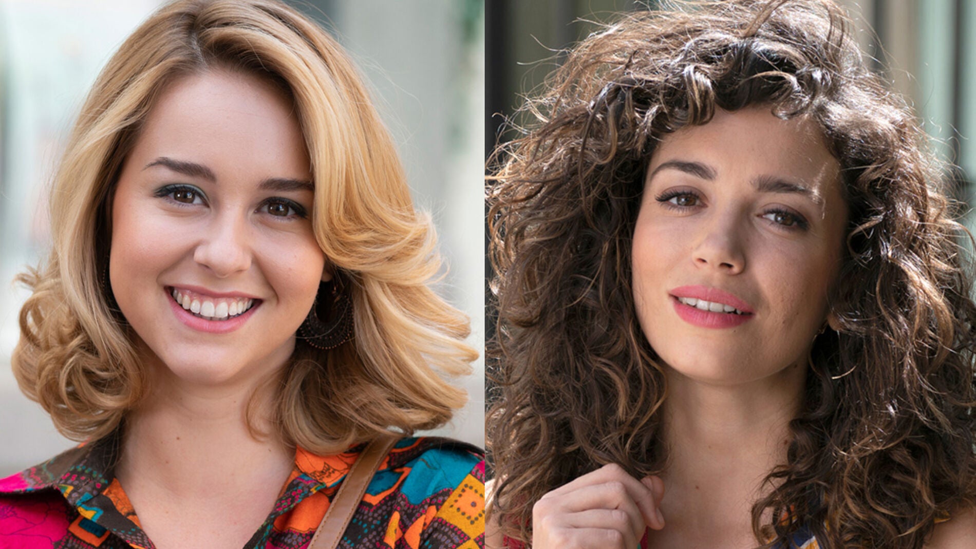 Luisita y Amelia en 'Amar es para siempre'