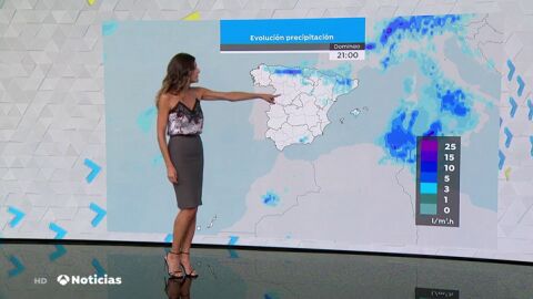 Agosto se despide con alertas por calor y chubascos