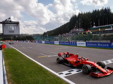 Charles Leclerc primero en Spa-Francorchamps Charles Leclerc primero en Spa-Francorchamps