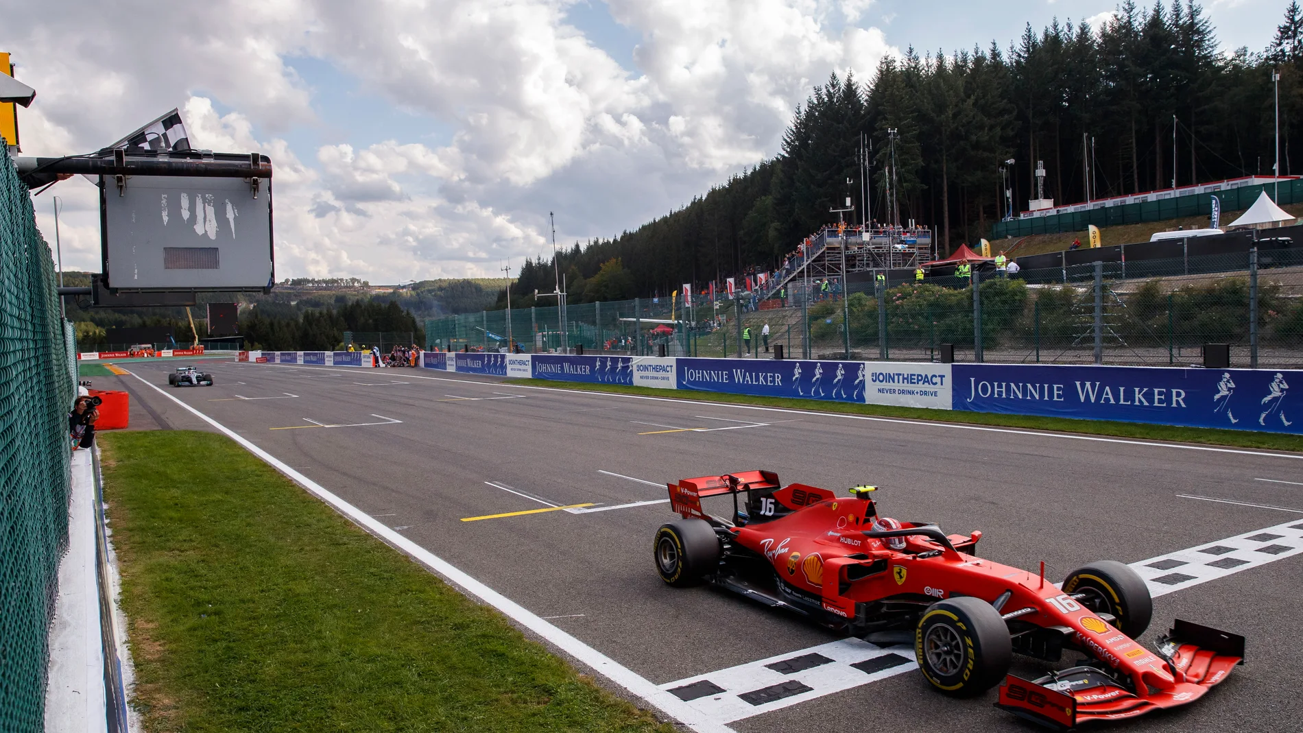 Charles Leclerc primero en Spa-Francorchamps Charles Leclerc primero en Spa-Francorchamps