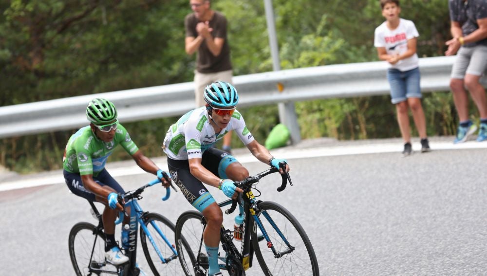 Nairo Quintana y 'Superman' López