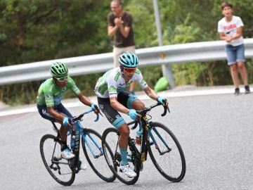 Nairo Quintana y 'Superman' López