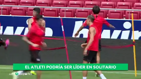 El Atlético de Madrid quiere continuar con la racha de victorias y ser el primer líder en solitario El Atlético de Madrid quiere continuar con la racha de victorias y ser el primer líder en solitario