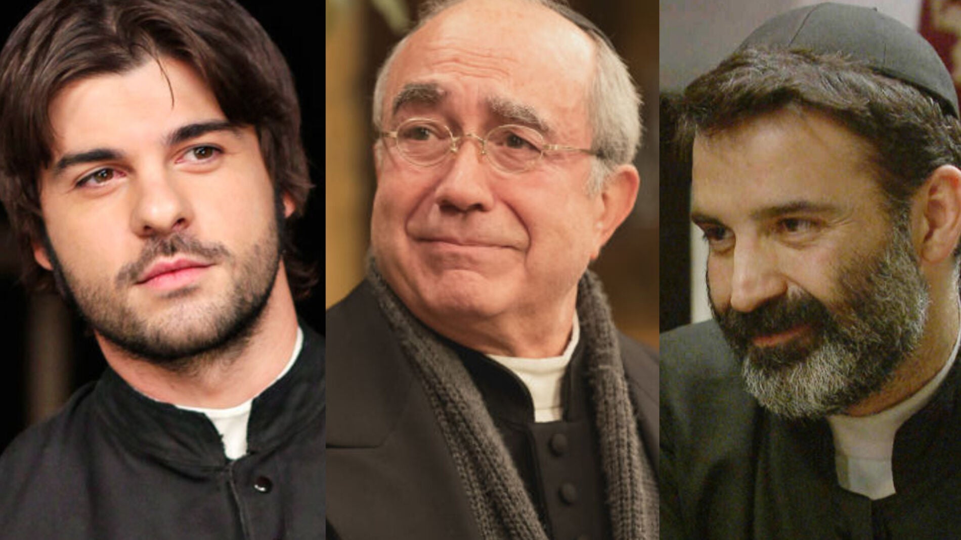 Gonzalo, Don Anselmo y Don Berengario en 'El secreto de Puente Viejo'