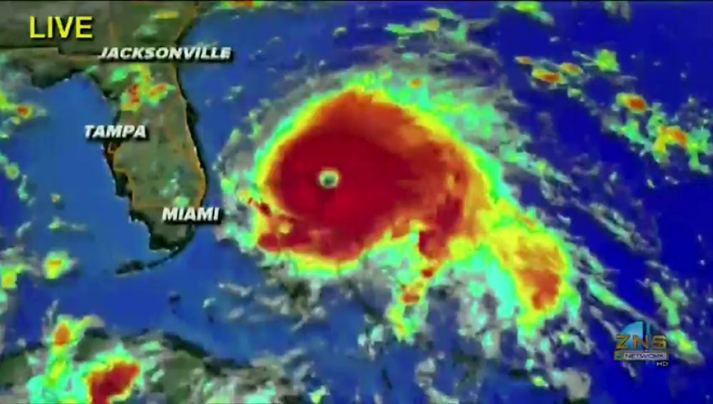 El avance del huracán Dorian por las Bahamas