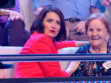 Silvia Abril interrumpe a Arturo Valls en '¡Ahora caigo!' Silvia Abril interrumpe a Arturo Valls en '¡Ahora caigo!'