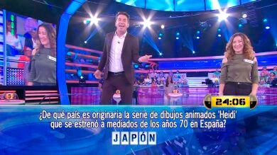 El divertido momento en el que Arturo Valls canta en japonés con Silvia Abril en '¡Ahora caigo!'