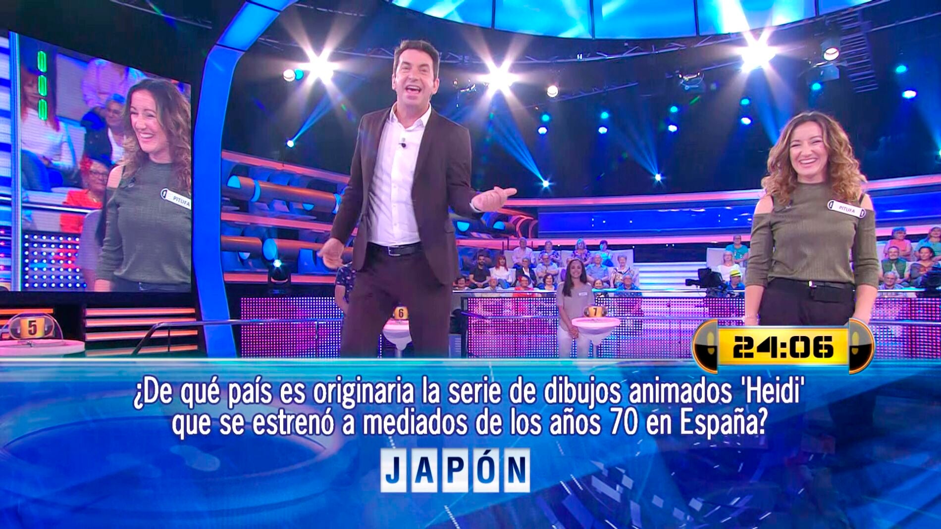 Arturo Valls canta en '¡Ahora caigo!'