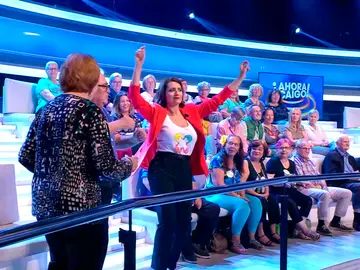 Silvia Abril baila en '¡Ahora caigo!' Silvia Abril baila en '¡Ahora caigo!'