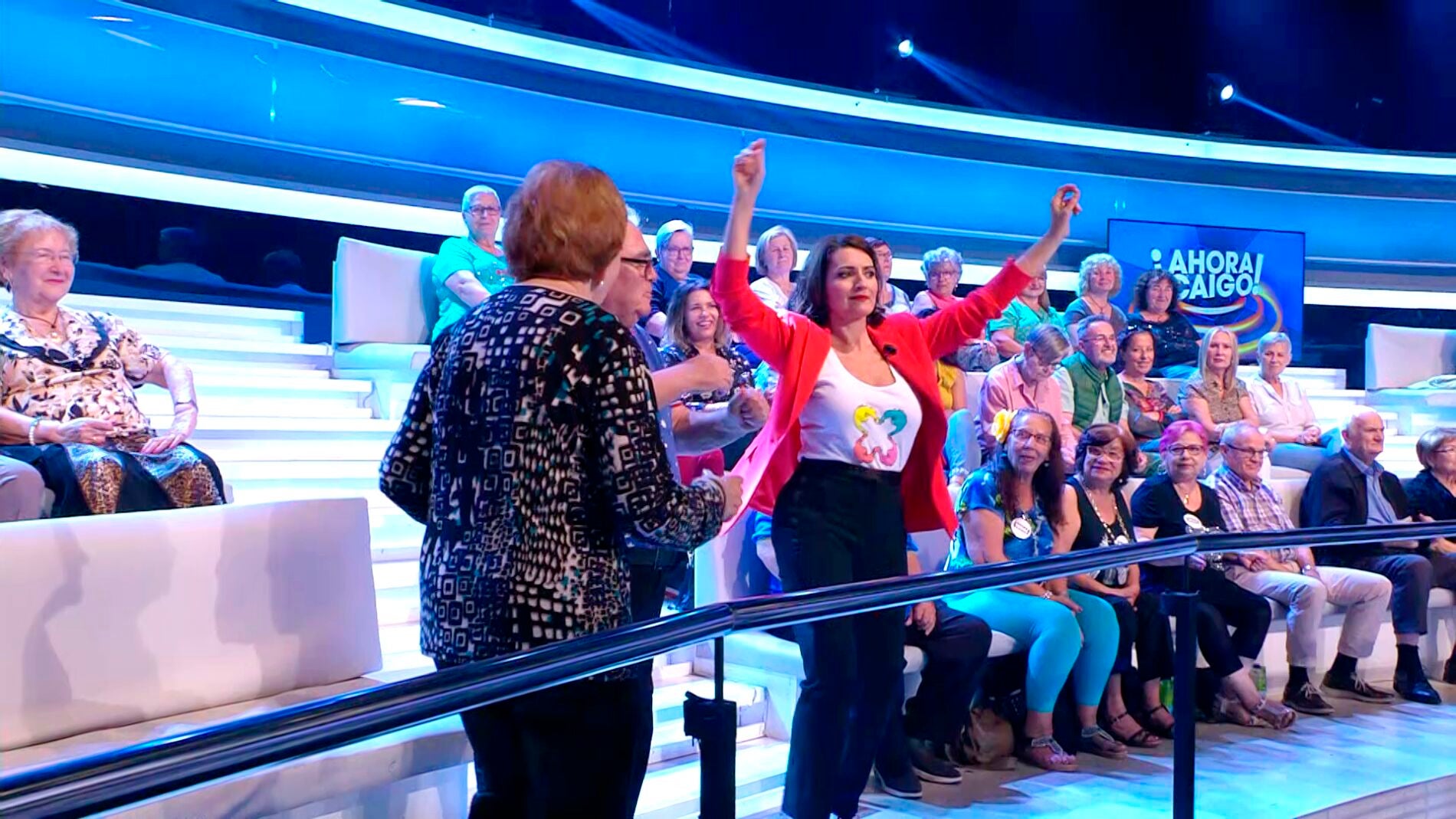 Silvia Abril baila en '¡Ahora caigo!'