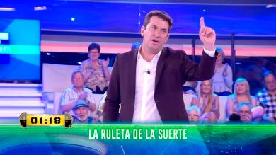 Cantos de 'La ruleta de la suerte' en '¡Ahora caigo!'