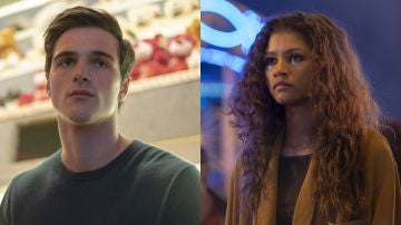 Zendaya y Jacob Elordi en 'Euphoria'