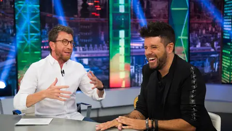 El divertido comentario de Pablo López en 'El Hormiguero 3.0' sobre su gira: "Sólo podía acabar en Ibiza" El divertido comentario de Pablo López en 'El Hormiguero 3.0' sobre su gira: "Sólo podía acabar en Ibiza"