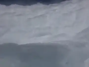 Así es un huracán categoría 5 desde un avión Así es un huracán categoría 5 desde un avión
