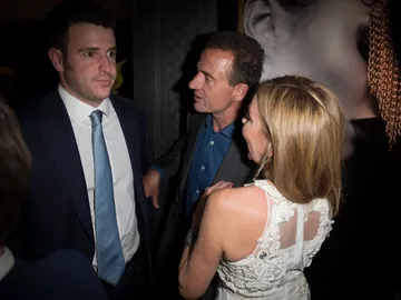 Álex Lequio junto a su madre Ana Obregón y su madre Alessandro Lequio Álex Lequio junto a su madre Ana Obregón y su madre Alessandro Lequio